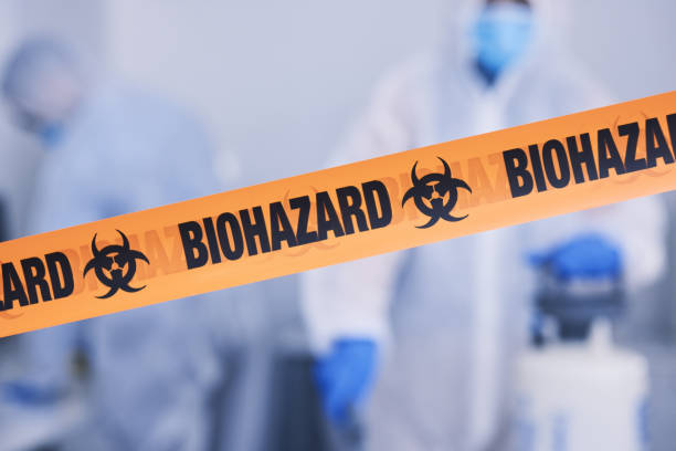 Professional Biohazard technician working in West Point, NY